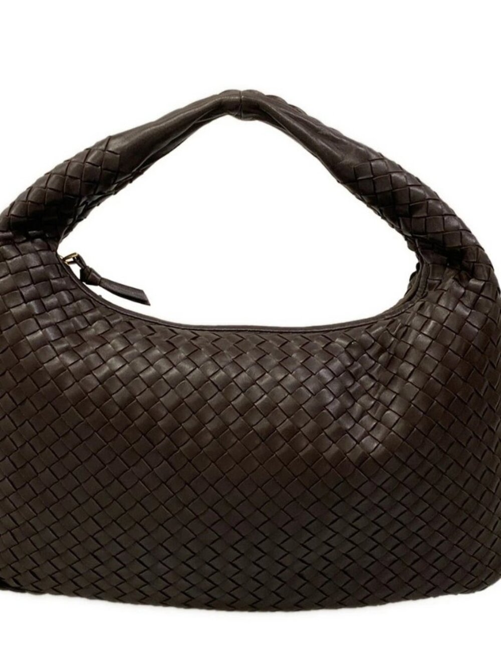 BOTTEGA VENETA Medium Veneta bag 115653 Dark Brown Leather - Handbag